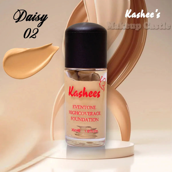 Kashee’s Liquid Foundation - Even Tone, High Coverage