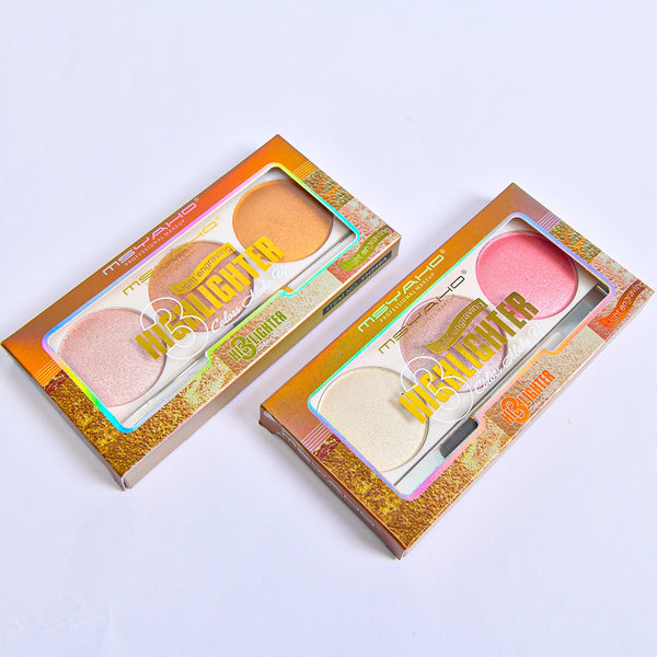 3-Shade Highlighter Palette – Radiant Glow Collection