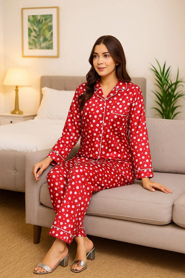 Polka Cosywear - Red