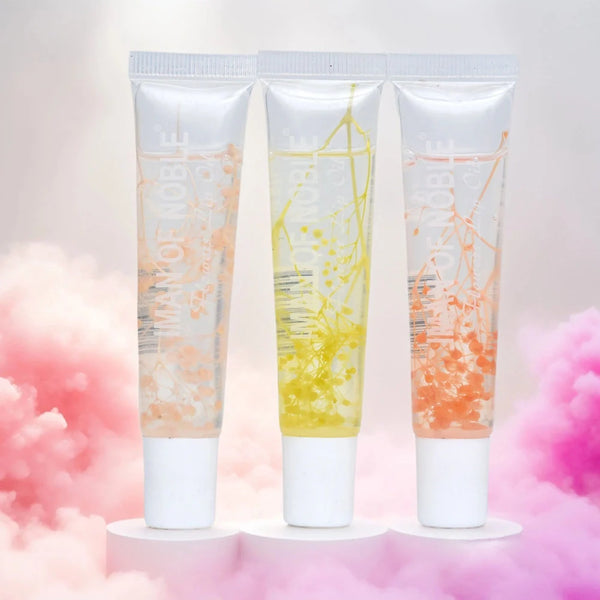 Flavored Lip Oil – Pack of 3 Hydrating & Nourishing Lip Treatments