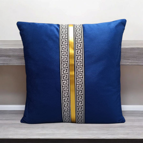 Modern Velvet Cushion Cover – Royal Blue